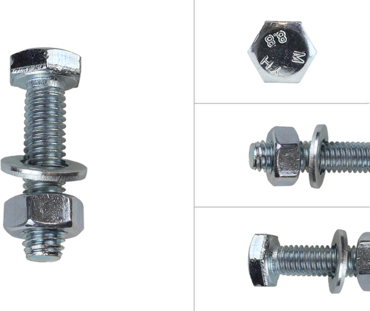 Tapbouten Verzinkt M6 x 25 mm | 200 stuks