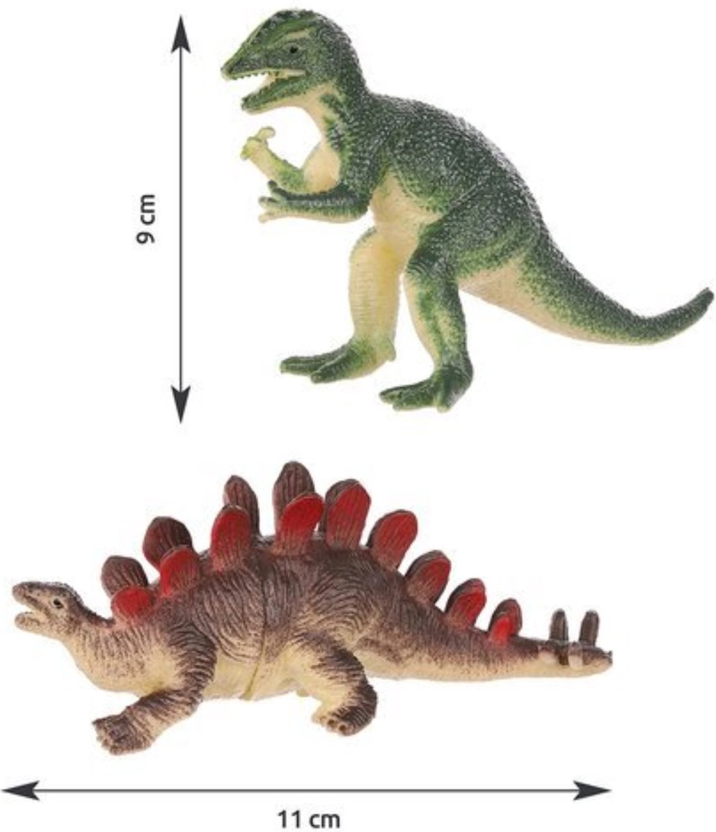 Kruzzel Dinosaurus Speelfiguren Set van 12 - Ontdek de Prehistorie — afbeelding 11