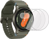 3x Geschikt voor Samsung Galaxy Watch 7 44mm - Screenprotector - Beschermglas Folie