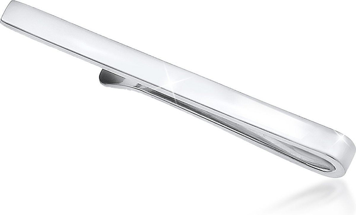 KUZZOI Heren Dasspeld Basic Matt Klassisch Zeitlos Business 925 Silber