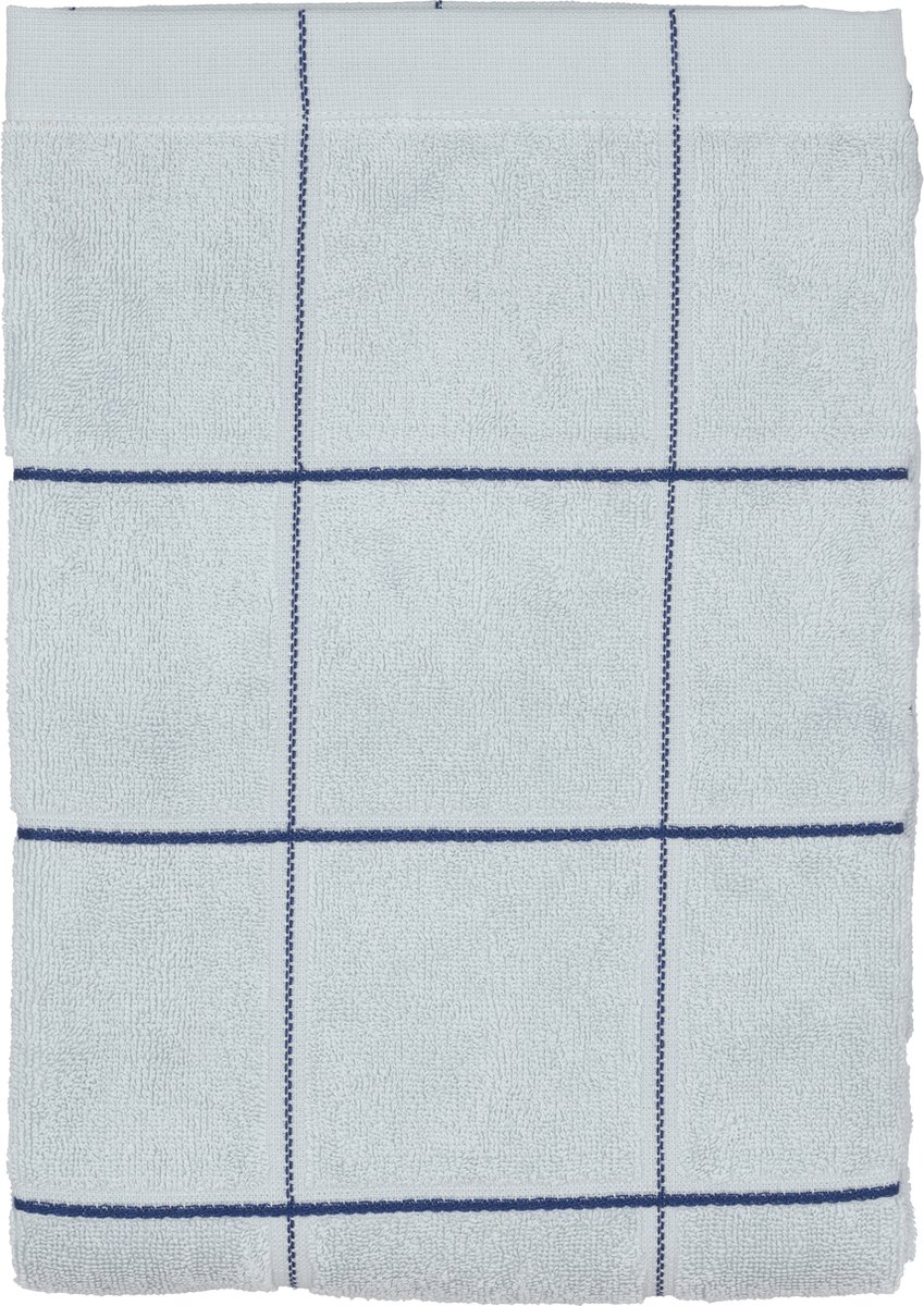 Södahl organic Vista Handdoek 70 x 140 cm Linen blue