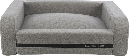 Trixie - Hondensofa Citystyle - Hondenmand - Hoekig - Home Edition - Lichtgrijs - 60X50 cm