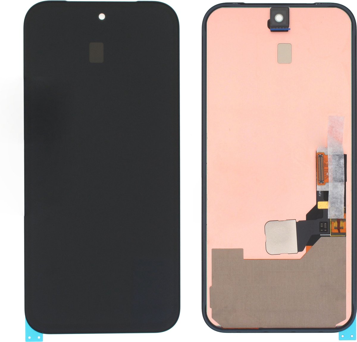 Google Pixel 8a (GKV4X;G6GPR;G8HHN;G576D) Display/Beeldscherm + Touchscreen (Excl. Frame), G949-00767-00