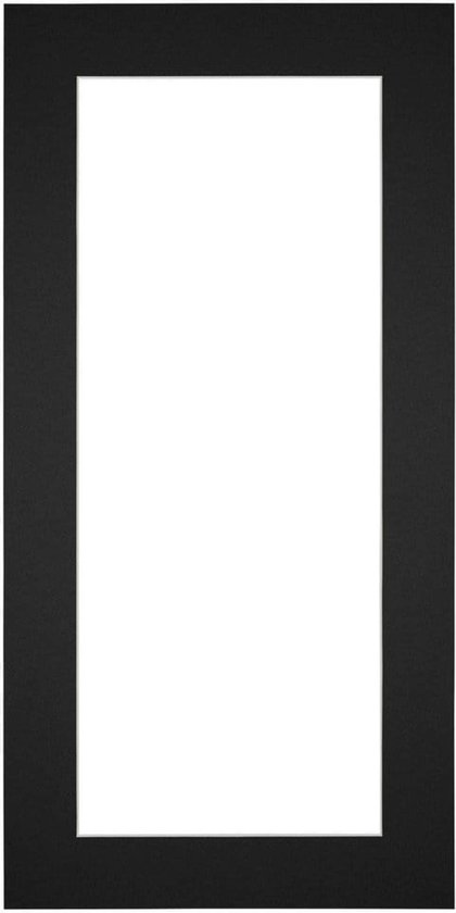 Votre Déco Passe-Partout - Format cadre 30x60 cm - Format photo 20x50 cm - Zwart