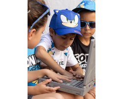 Sonic the Hedgehog Pet met Oortjes – Blauwe Kinder Cap – Verstelbaar – Officieel Gelicenseerd