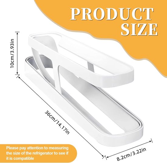 Inzet eierrekje voor 12 eieren 282x100x25mm koelkast 00654245