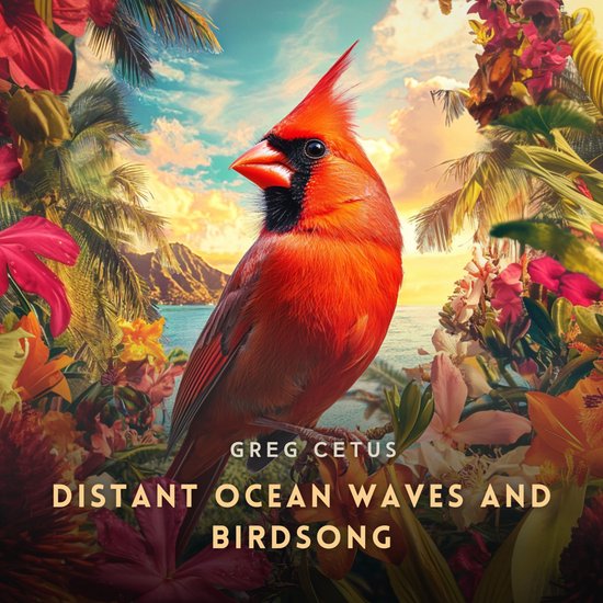 Distant Ocean Waves and Birdsong - cover