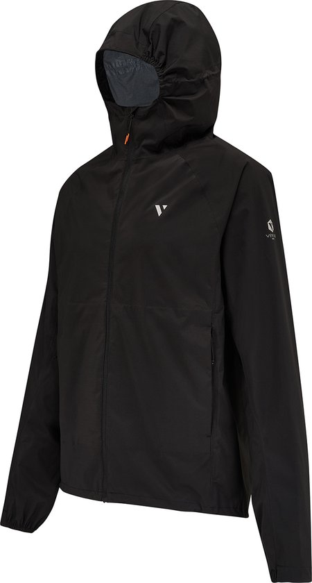 Zwarte ultra lichtgewicht heren regenjas Venture M