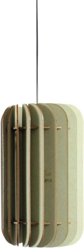 van Tjalle en Jasper hanglamp Cirla - Groen MDF - DIY - Dutch Design