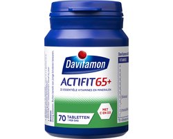 Davitamon Davitamon Actifit 65+ - Multivitamine voor 60 plussers - 70 tabletten - Voedingssupplement - 70 stuks
