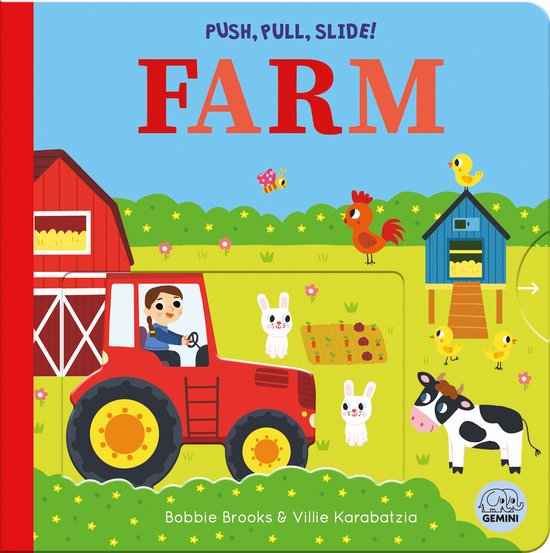 Push Pull Slide- Push, Pull, Slide! Farm - cover