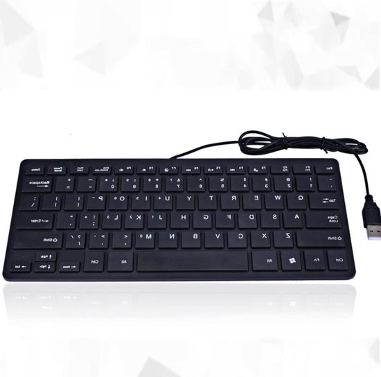 ErgoProof Compact Toetsenbord Bedraad