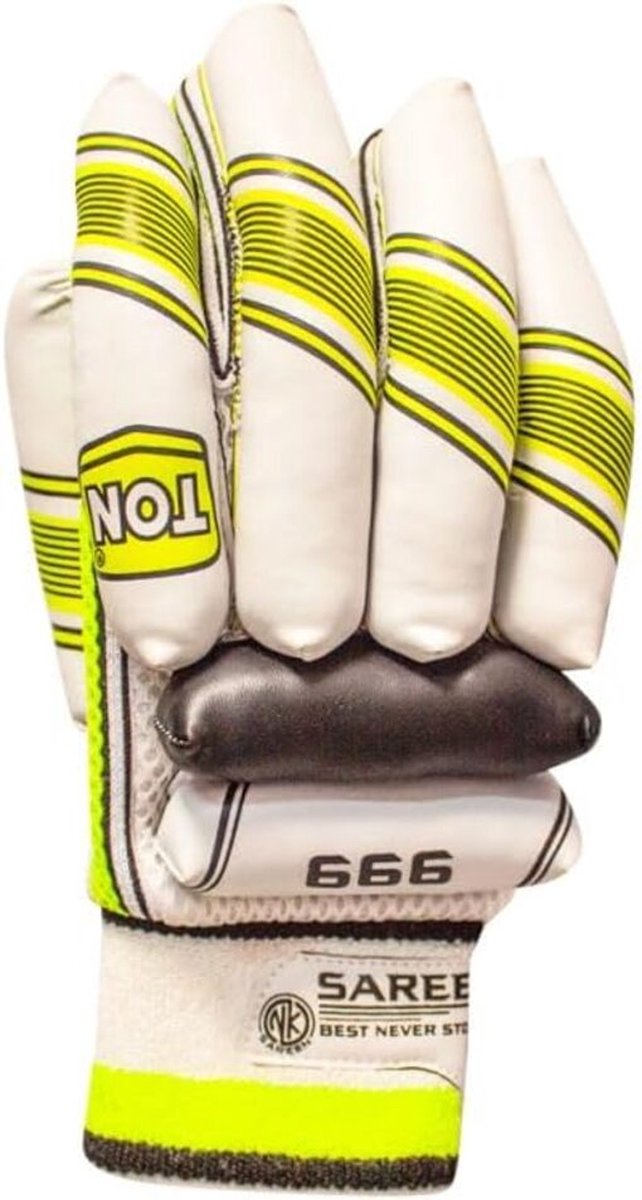 SS TON 999 Cricket Batting Handschoenen | Veelkleurig | Maat: Jongens | Voor linkshandige slagman