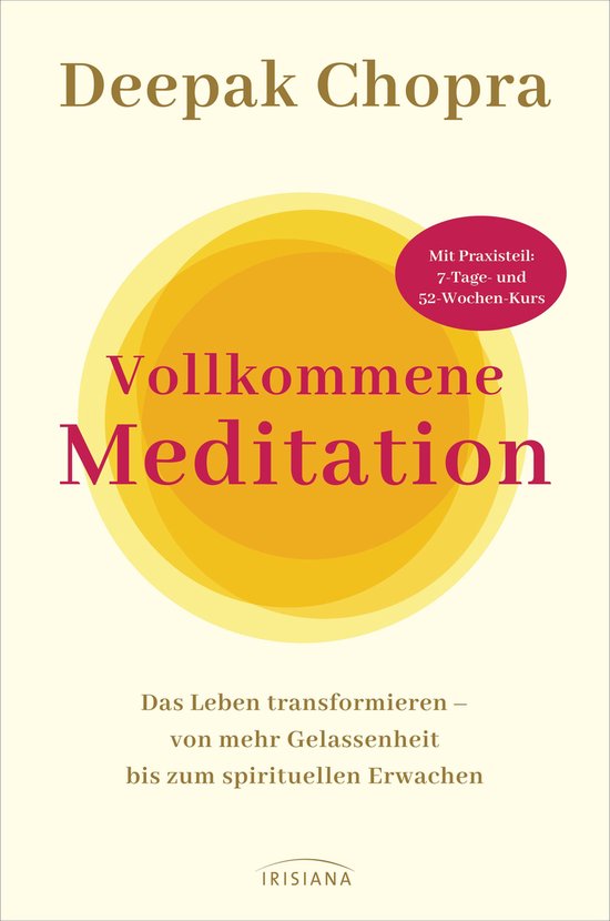 Vollkommene Meditation - cover