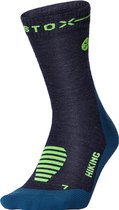 STOX Energy Socks - Wandelsokken voor Mannen - Premium Compressiesokken - Ondersteun de enkels - Verminder pijnlijke voeten - Geen blaren meer - Merinowol