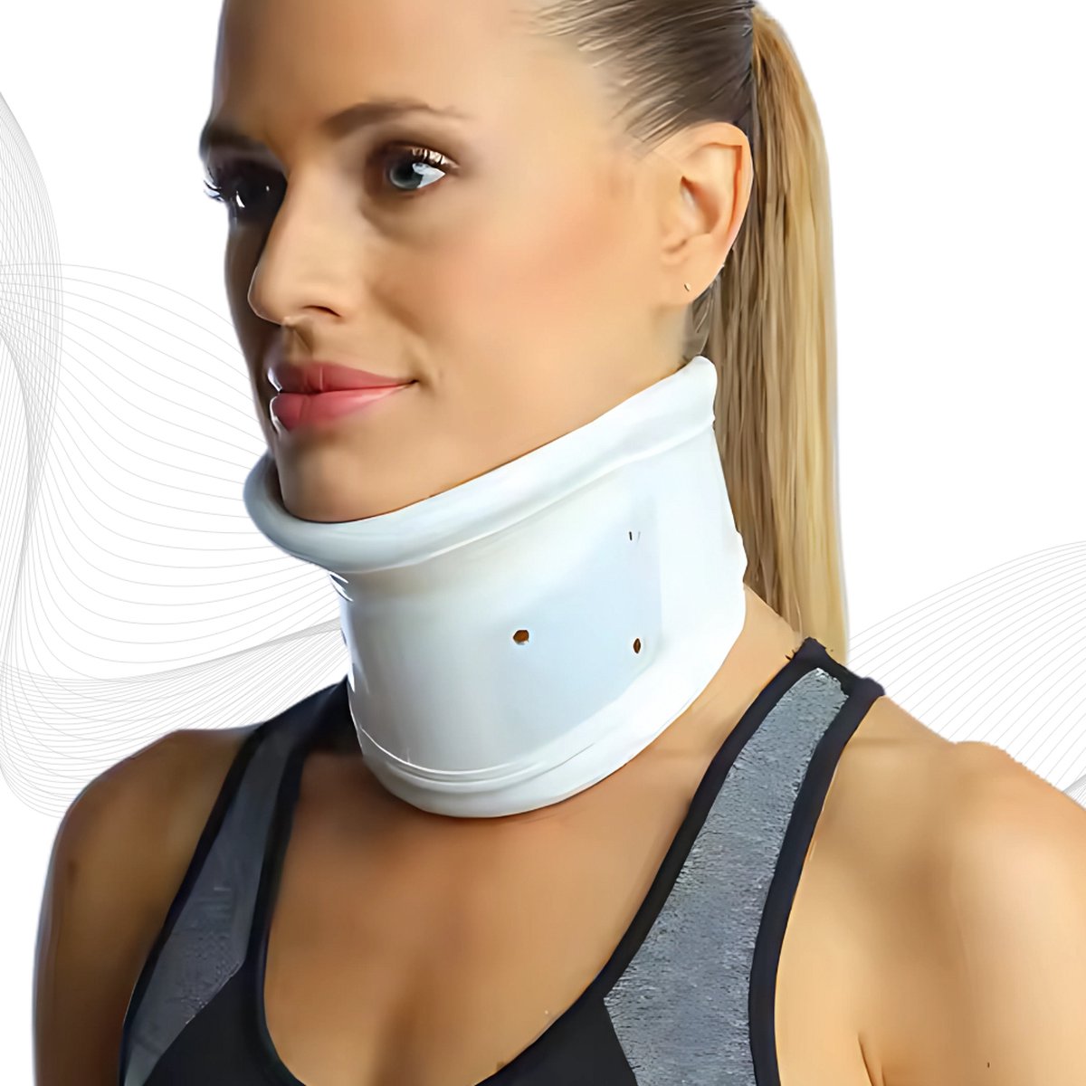 The Shape Label™ - Cervical Brace Advanced Nekbrace | Medische halskraag met kinondersteuning- UNISEX