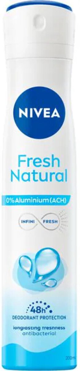 Goedkoopste Nivea Deodorant Spray Natural 200 ml
