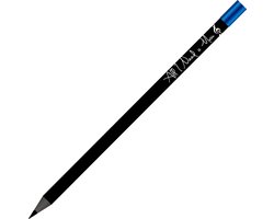 Magnetisch potlood ''All I Need is Music'' zwart/blauw per stuk