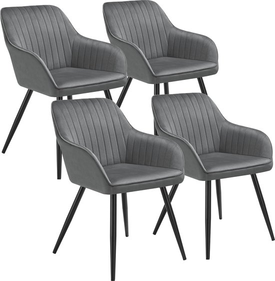 tectake® Fluwelen stoel met gestikt patroon - Set van 2 - Eetkamerstoel in fluweelstof - Moderne fauteuil - Woonkamer, eetkamer, lounge of kaptafelstoel - Div. kleuren - Crème/zwart tectake® Fluwelen stoel met gestikt patroon - Set van 2 - Eetkamerstoel in fluweelstof - Moderne fauteuil - Woonkamer, eetkamer, lounge of kaptafelstoel - Div. kleuren - Crème/zwart