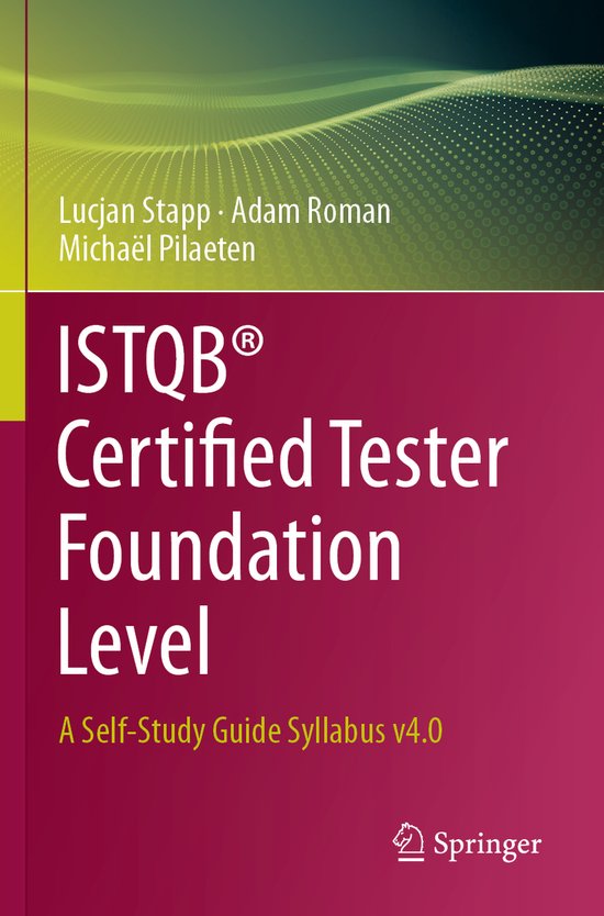 ISTQB® Certified Tester Foundation Level - cover