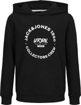 Pull pour Garçons JACK&JONES JUNIOR JJSIMON SWEAT HOOD JNR - Noir