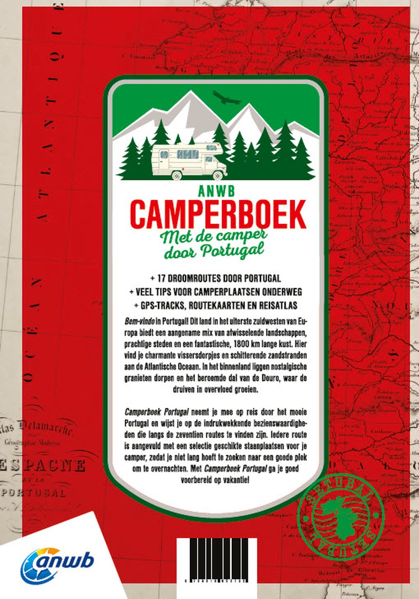 ANWB Camperboek - Portugal - back cover