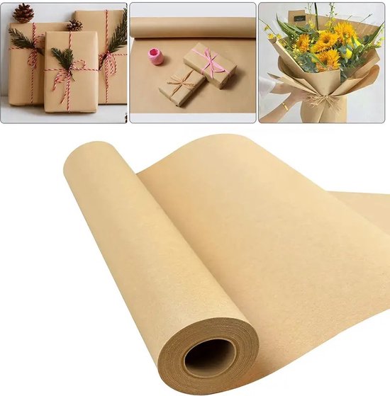 Kerstmis inpakpapier 2 stks/set 50 * 70cm Kerst Cadeaupapier Verdikte Kerst Kraftpapier Bloem Inpakpapier Geschenkdoos Recycleerbaar