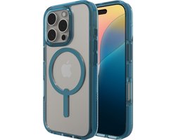 ZAGG - Santa Cruz Snap Mag geschikt voor iPhone 16 Pro Hoesje - retro blue