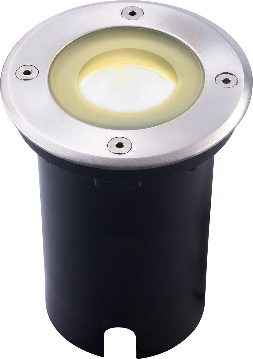 Ledvion LED Grondspot Buiten IP67 3W 230V 345Lm 2700K GU10 dimbaar wit