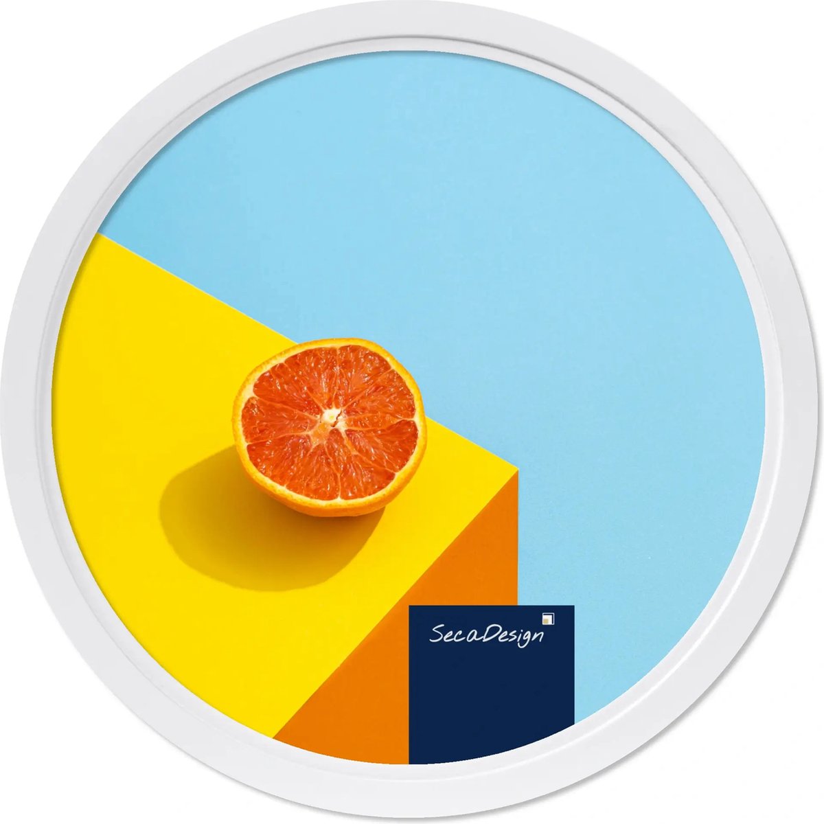 Ronde fotolijst - SecaDesign - Ø 20 cm - wit