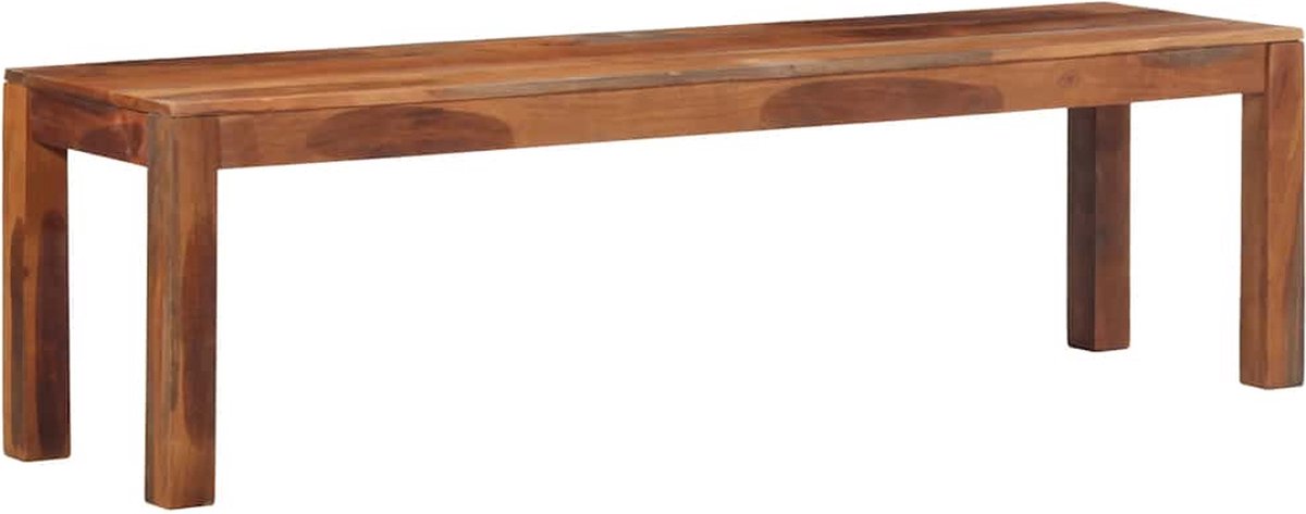 vidaXL Bankje - 160 - cm - massief - acaciahout Bruin