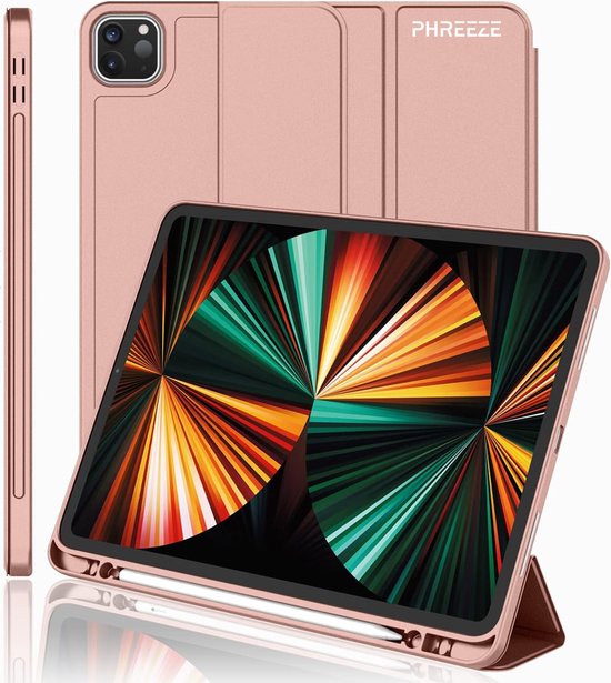 Ipad Hoesje Spijker Spigen Rugged Armor Pro Bookcase Voor De Apple IPad Pro 11 (2025) M5 / (2024) M4 - Zwart Rugged Armor Pro Case Met Standaard