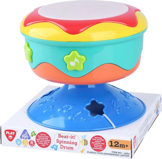 Playgo Beat It Draaiende Trommel