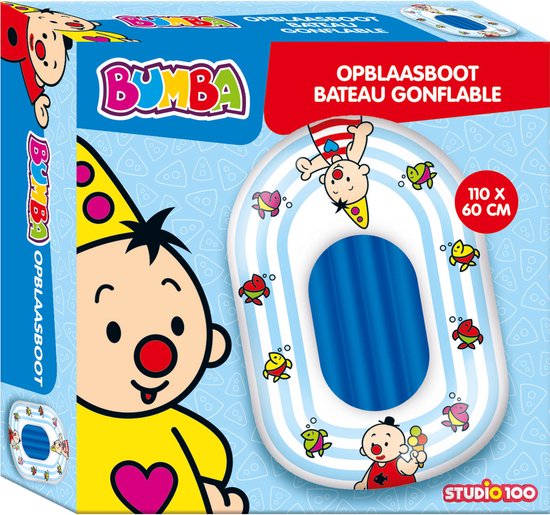 Bumba opblaasband - opblaasbaar bootje met veiligheidsventiel
