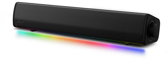 Creative Sound Blaster GS3 - Compacte Gaming-Soundbar RGB met Superwide Technologie
