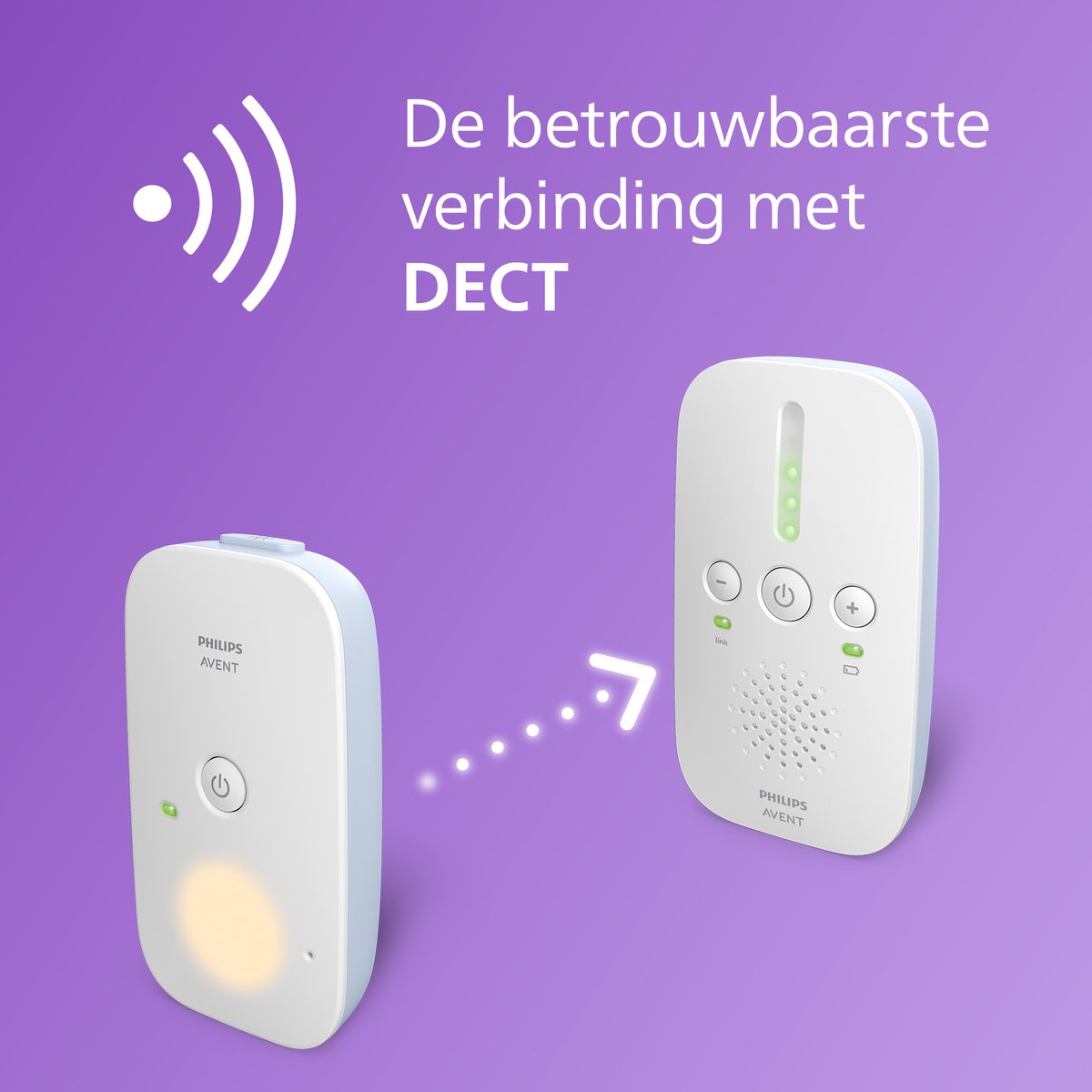 Philips Avent SCD503/26 Audio Babyfoon met DECT-verbinding - afbeelding 3