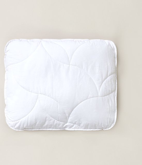 Petite Amélie Kinderkussen 50x60 cm ‘Bamboe’ – Peuterkussen vanaf 2 jaar – Bamboe en Katoen Mix (OEKO-TEX) – Natuurlijk, Ademend en Zacht voor een Gezonde Nachtrust - Machinewasbaar op 40°C