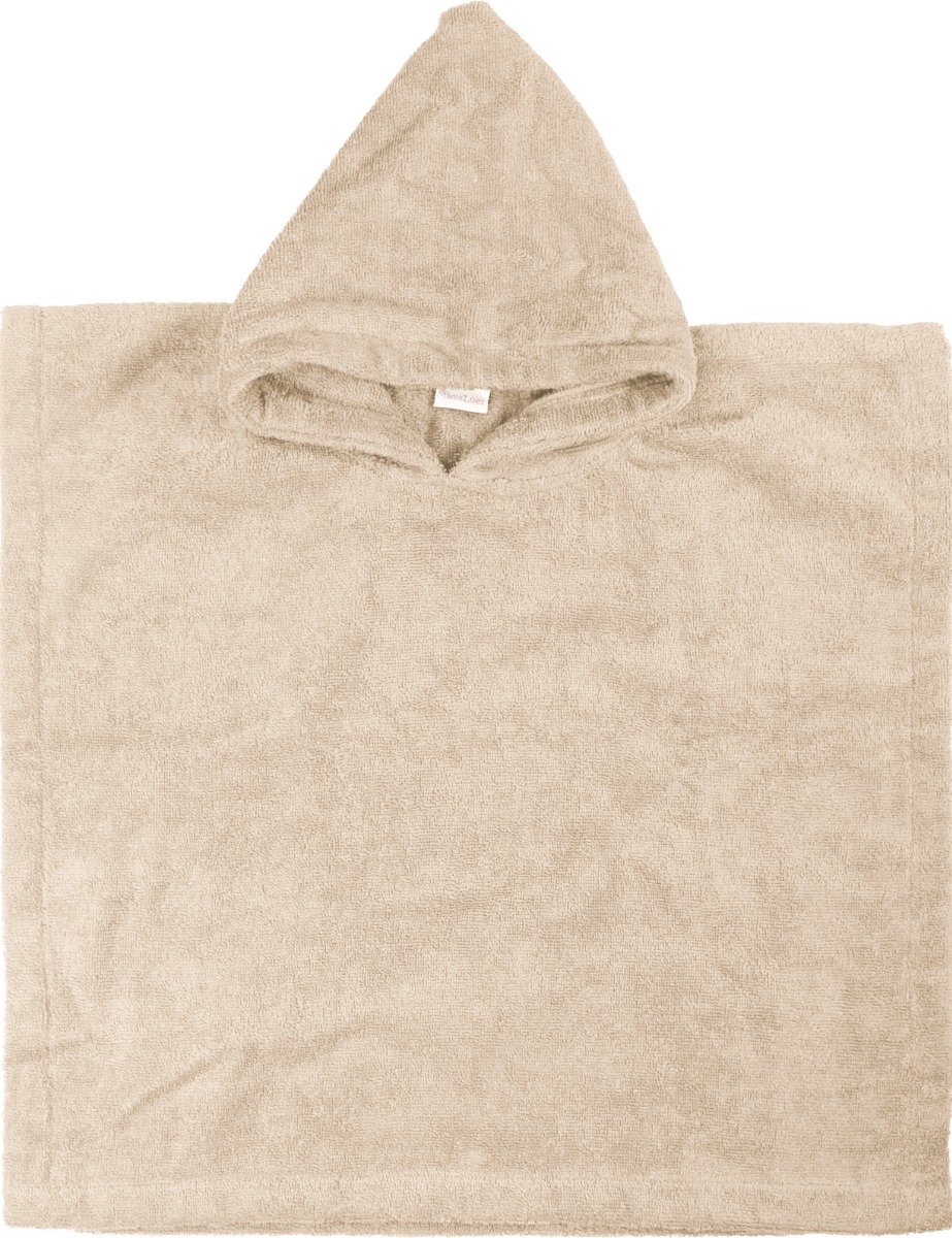 MamaLoes Badstof Oat Baby Poncho