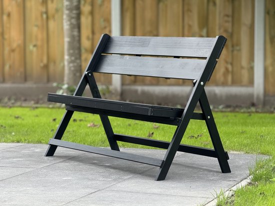 Ernest Massief teakhouten tuinbank - 3 zits tuinstoelen