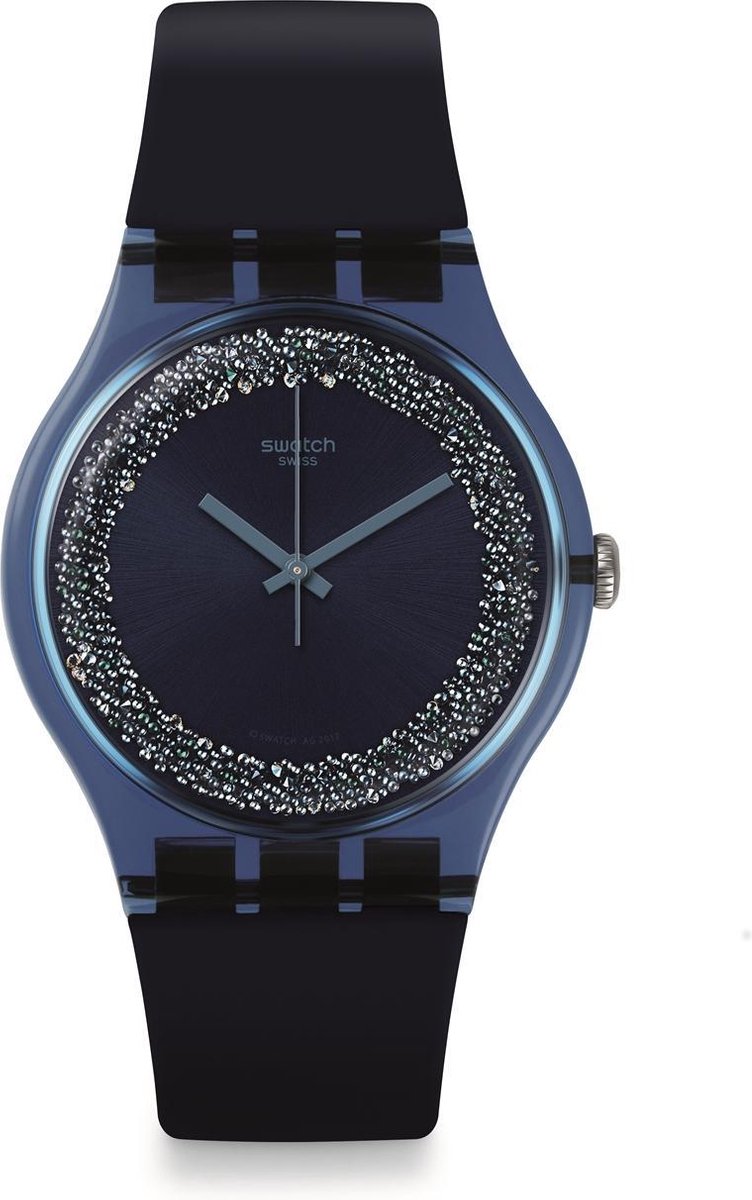 Swatch Blusparkles horloge - Blauw