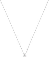 Selected Jewels Julie Dames Ketting Zilver  - Zilverkleurig (Letter J)