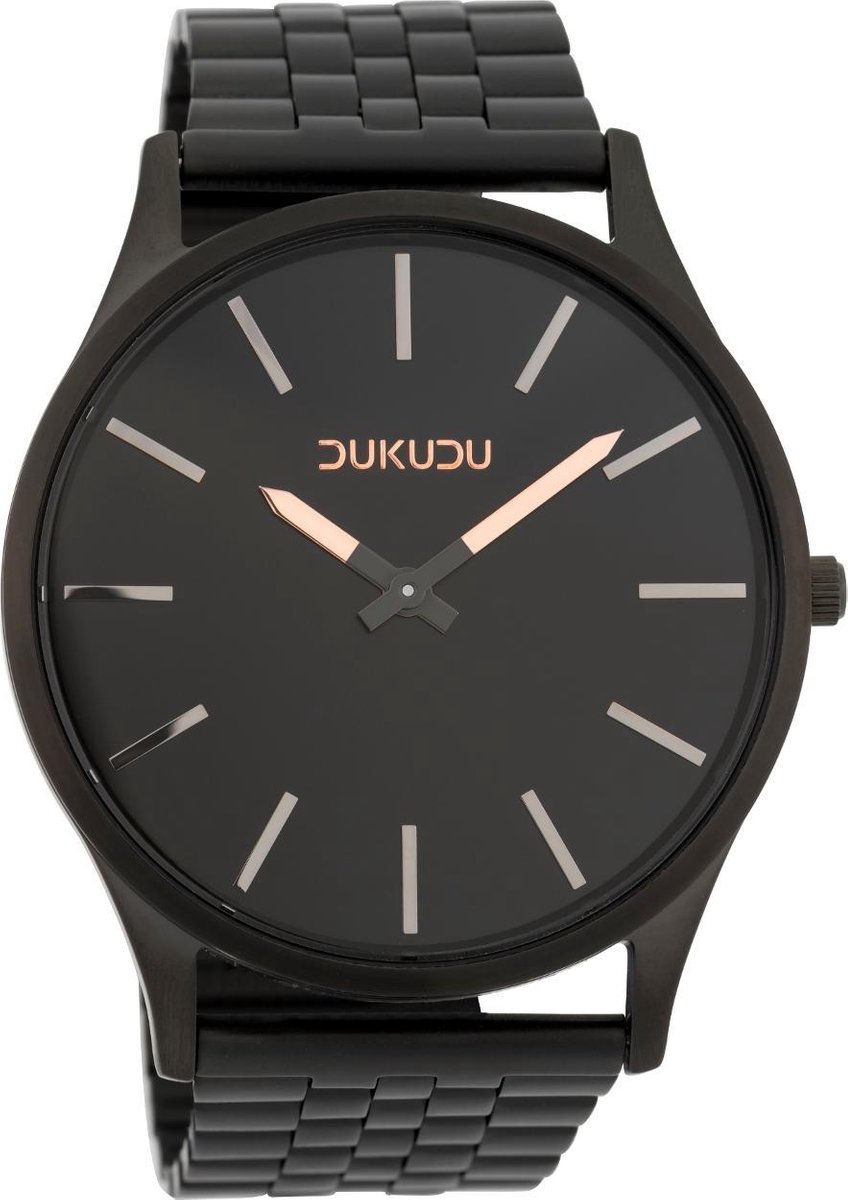 DUKUDU - Loki - Zwarte horloge - DU-033