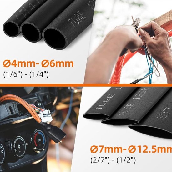 Krimpkousen - Elektra en verlichting | Hevu Tools