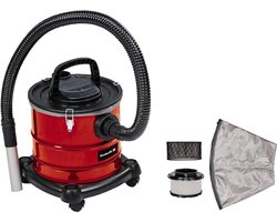 Aszuiger 1250 watt 175 mbar - met fijnstofvoorfilter - 20 L reservoir As stofzuiger