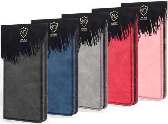 Coque pour iPhone 13 Pro - Bookcase portefeuille de Luxe (fermeture magnétique) - Blauw - Étui pour téléphone portable - Étui de téléphone Convient pour : iPhone 13 Pro