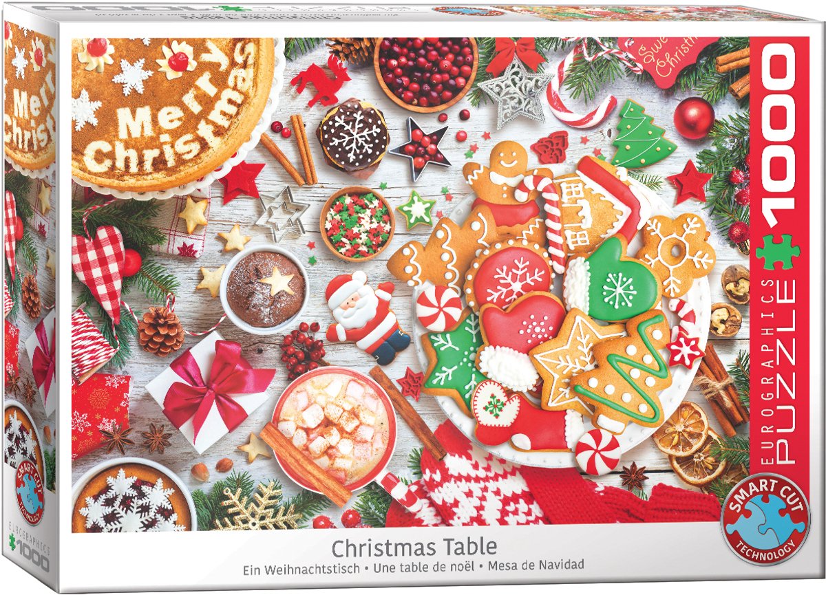 Eurografiek Kersttafel (1000).
