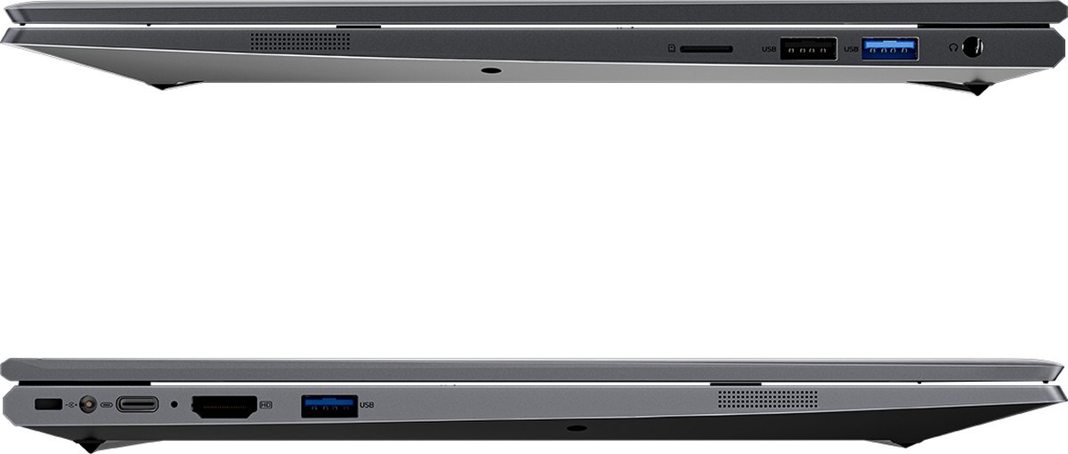 Blackview AceBook 8 Laptop - 15,6 inch Full HD - 16 GB RAM - 512 GB SSD - Intel N97 - Windows 11 Notebook - UHD Graphics - Grijs — afbeelding 3