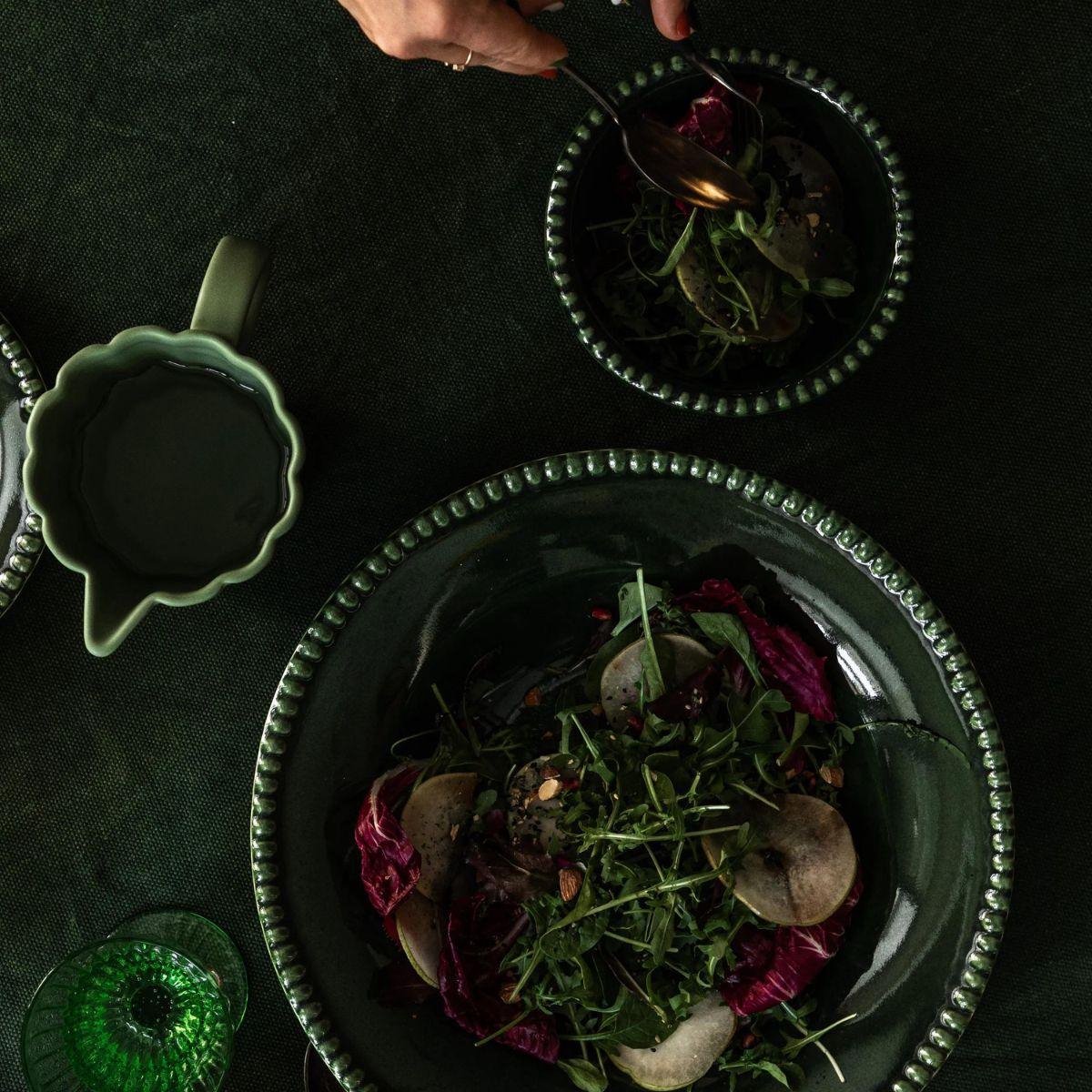PotteryJo - Daria dinerbord 28cm Moss (set van 2) - Dinerborden
