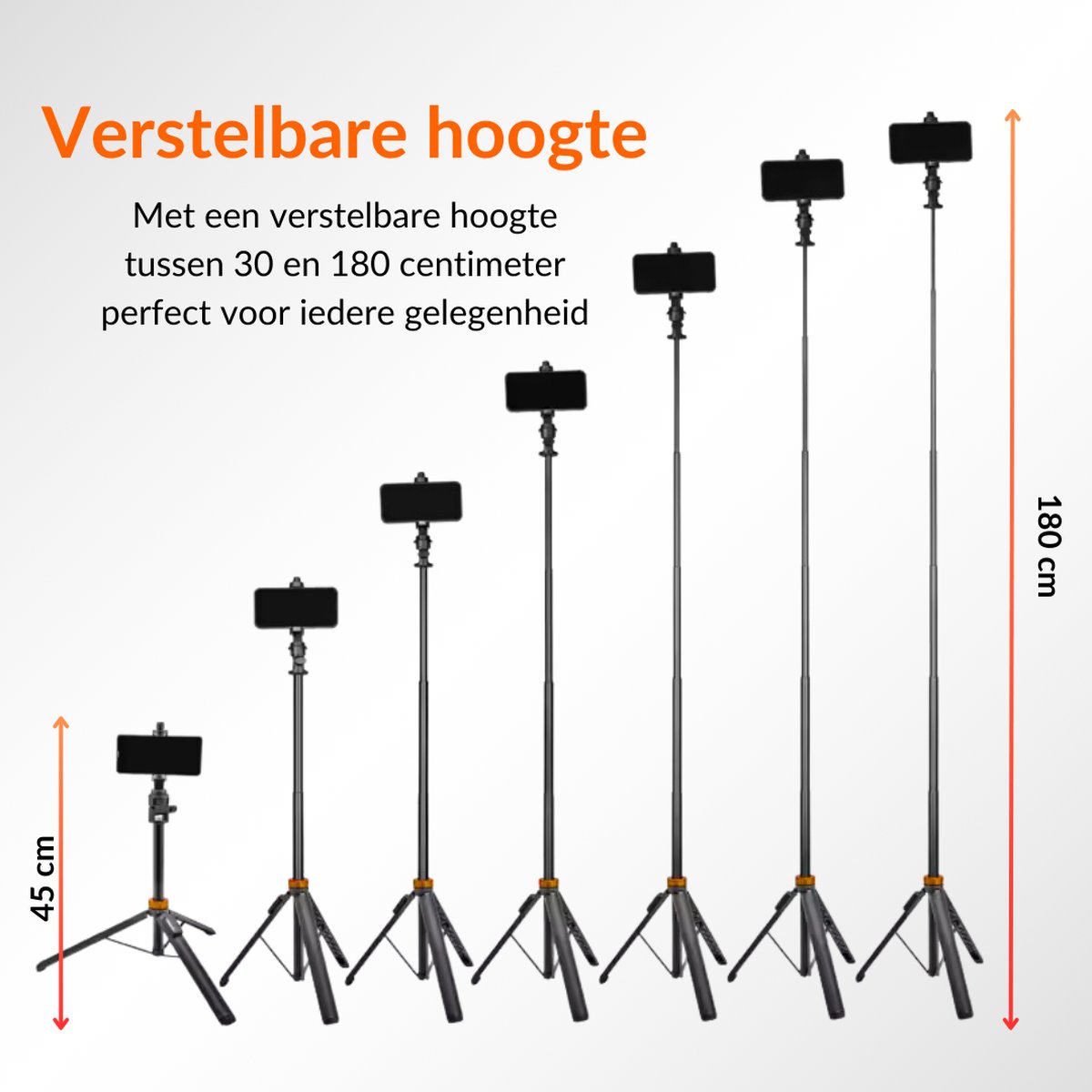 GoPro Telefoon Statief - 180cm Tripod thumbnail 8