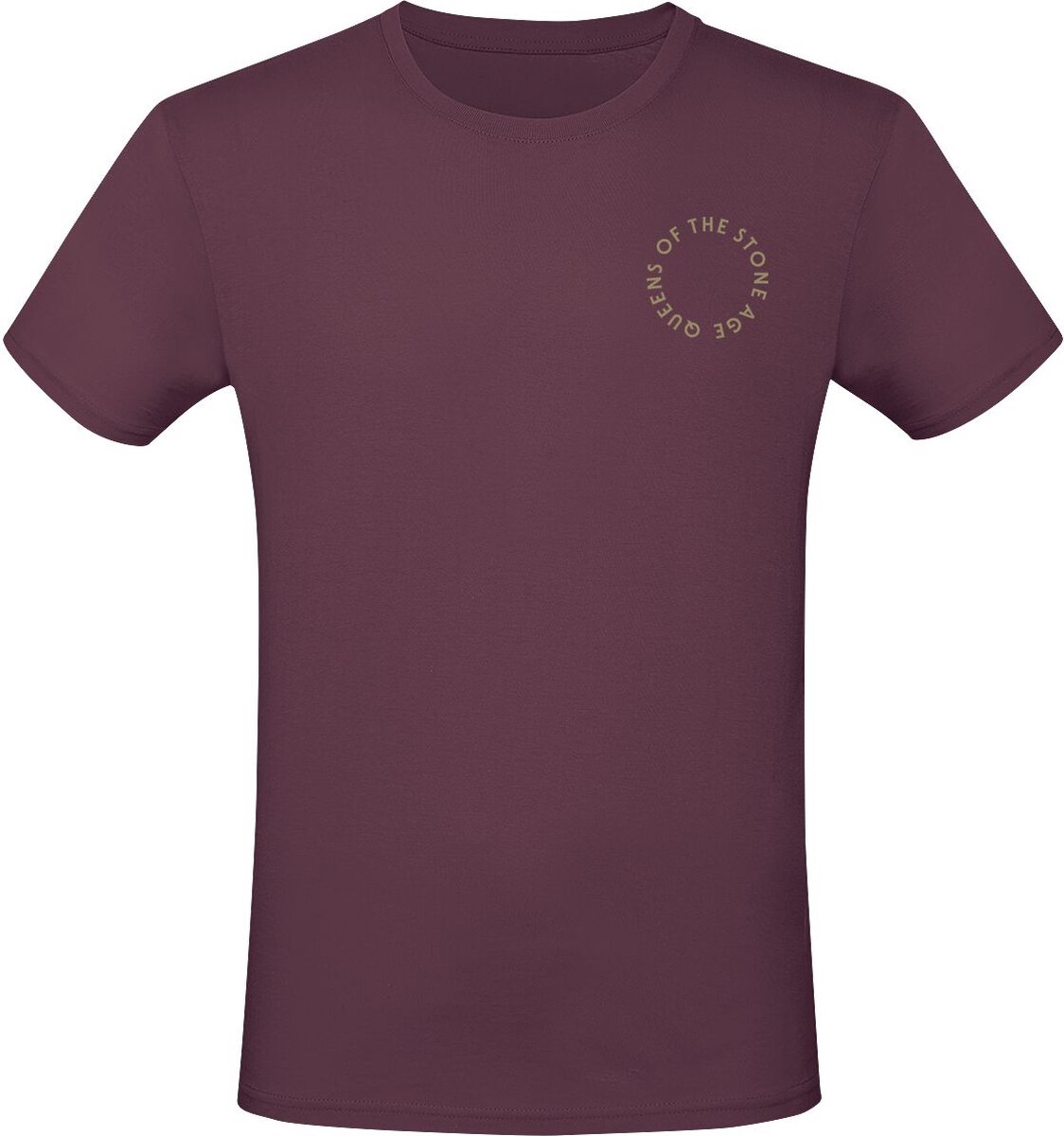 Queens Of The Stone Age In Times New Roman - Snakes Heren T-shirt - bordeaux - XXL
